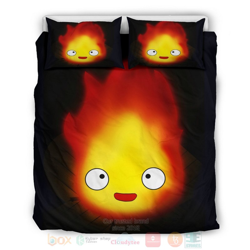 Flame Fire Cute Bedding Set 3