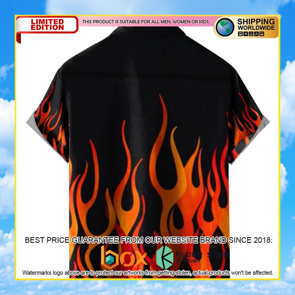NEW Flame Pattern Shirt 3D Hawaii Shirt 18