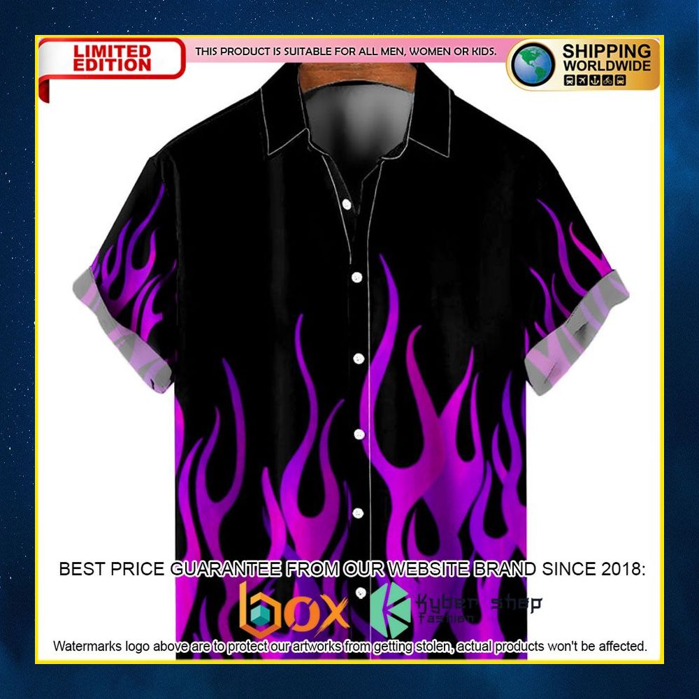 NEW Flame Pattern Shirt 3D Hawaii Shirt 16