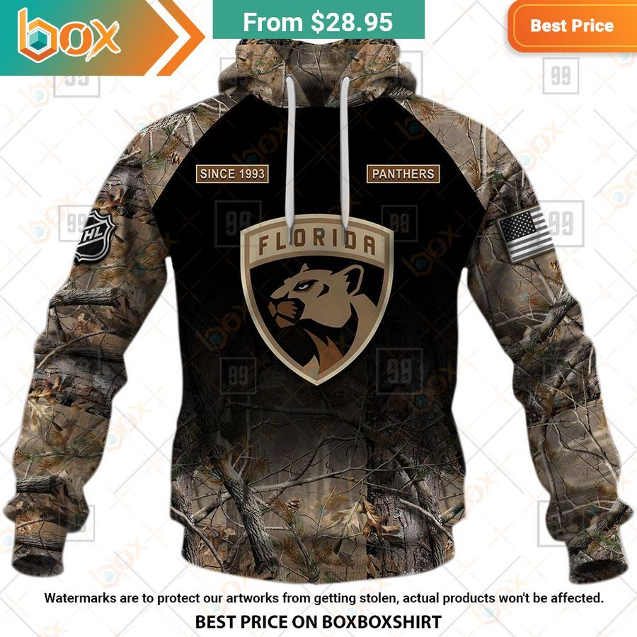 BEST Florida Panthers Hunting Camouflage Custom Shirt 9