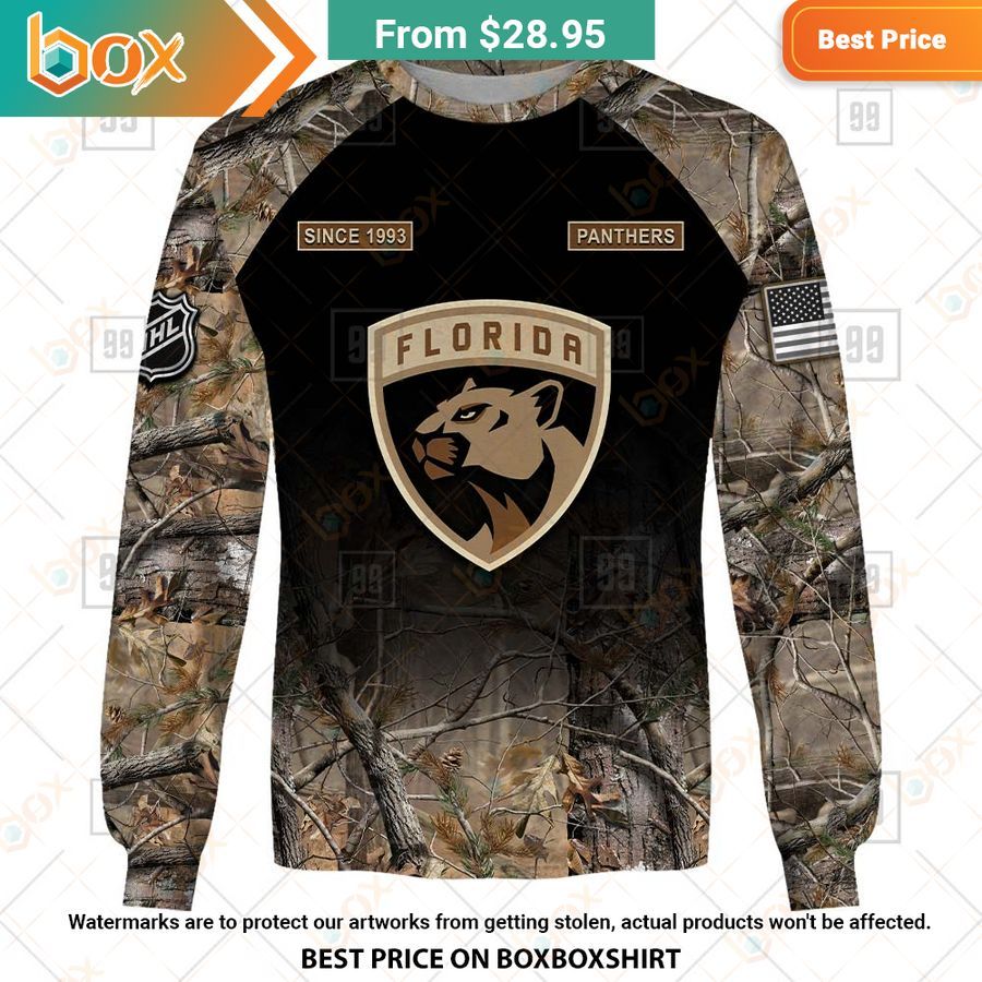 BEST Florida Panthers Hunting Camouflage Custom Shirt 11
