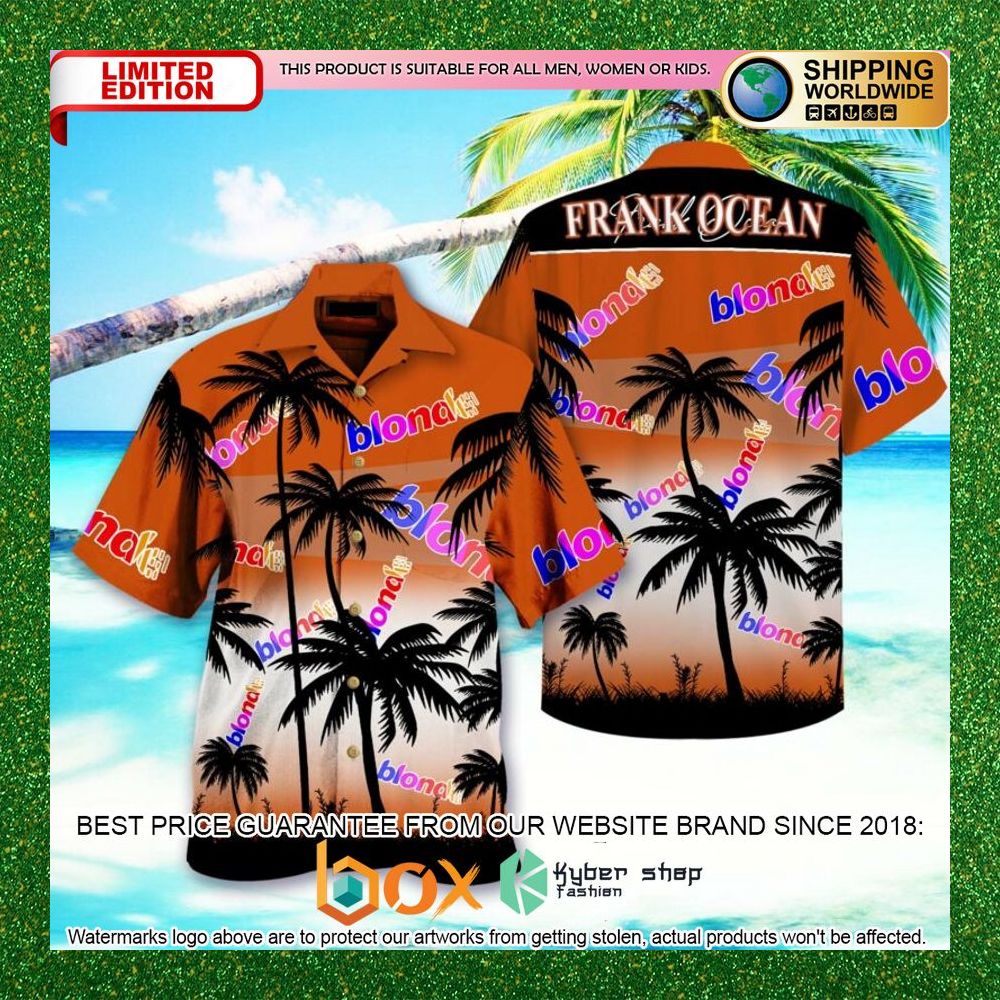 BEST Frank Ocean Blonde Hawaiian Shirt 1