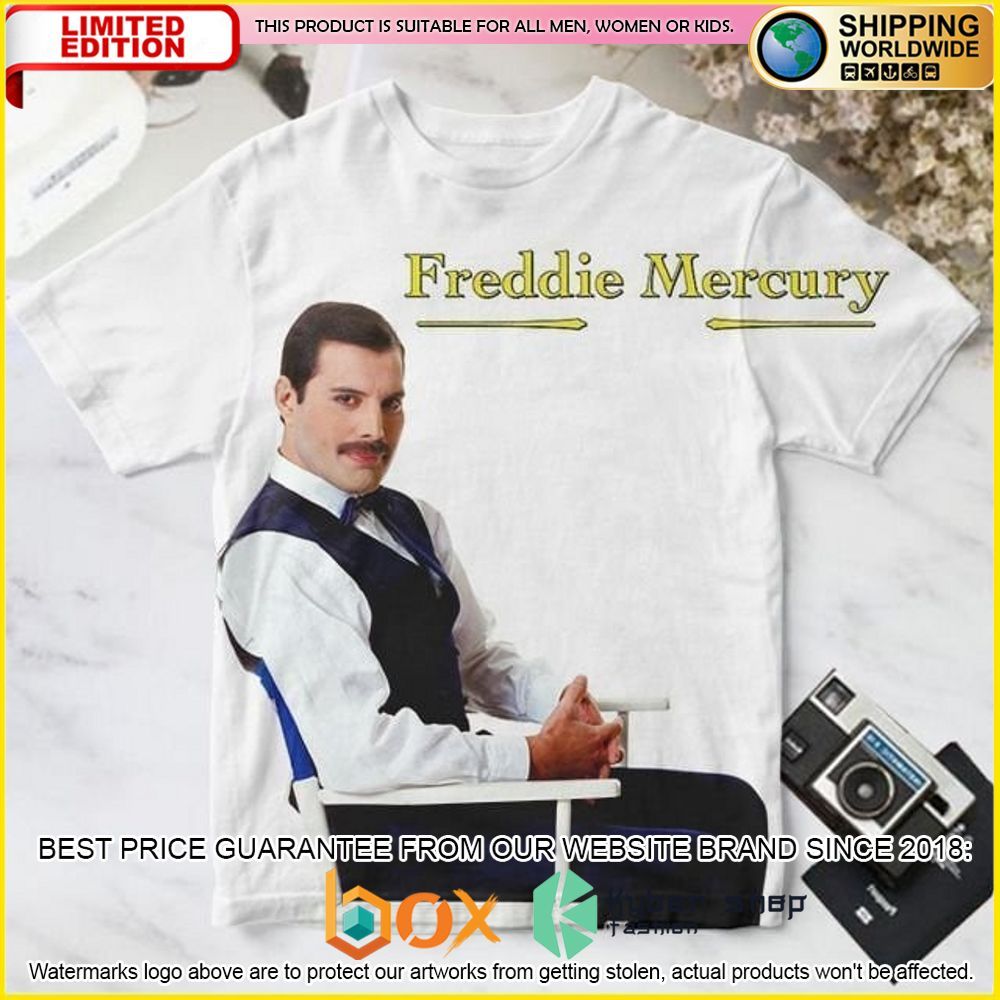 HOT Freddie Mercury The Freddie Mercury Album 3D Shirt 7