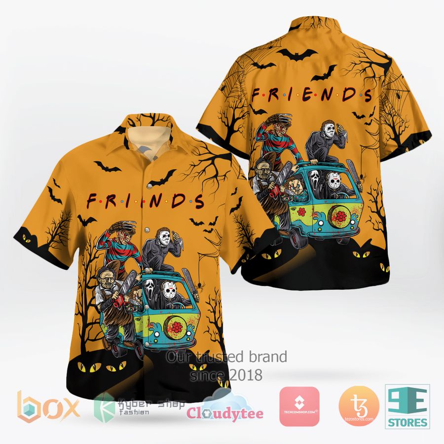 Friends-Horror, Car Hawaiian Shirt 6