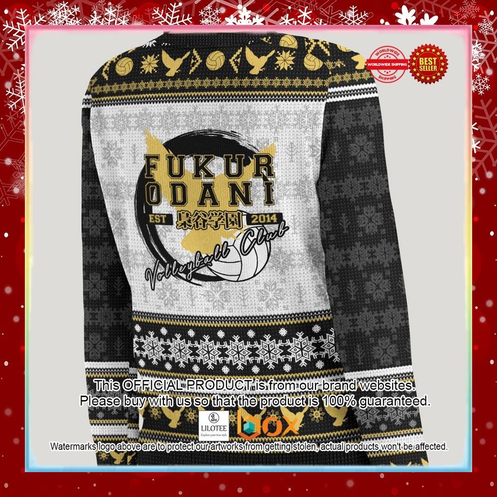BEST Fukurodani Jersey Christmas Ugly Sweater 6