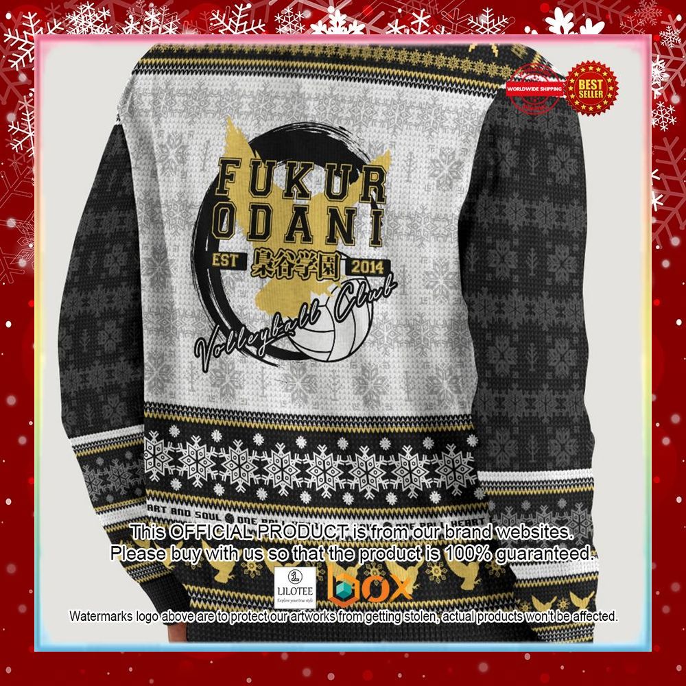 BEST Fukurodani Jersey Christmas Ugly Sweater 8