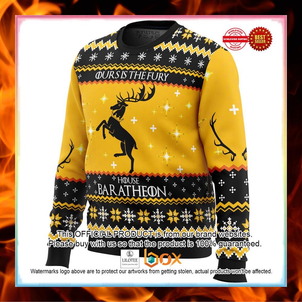 BEST Game of Thrones House Baratheon Christmas Sweater 8