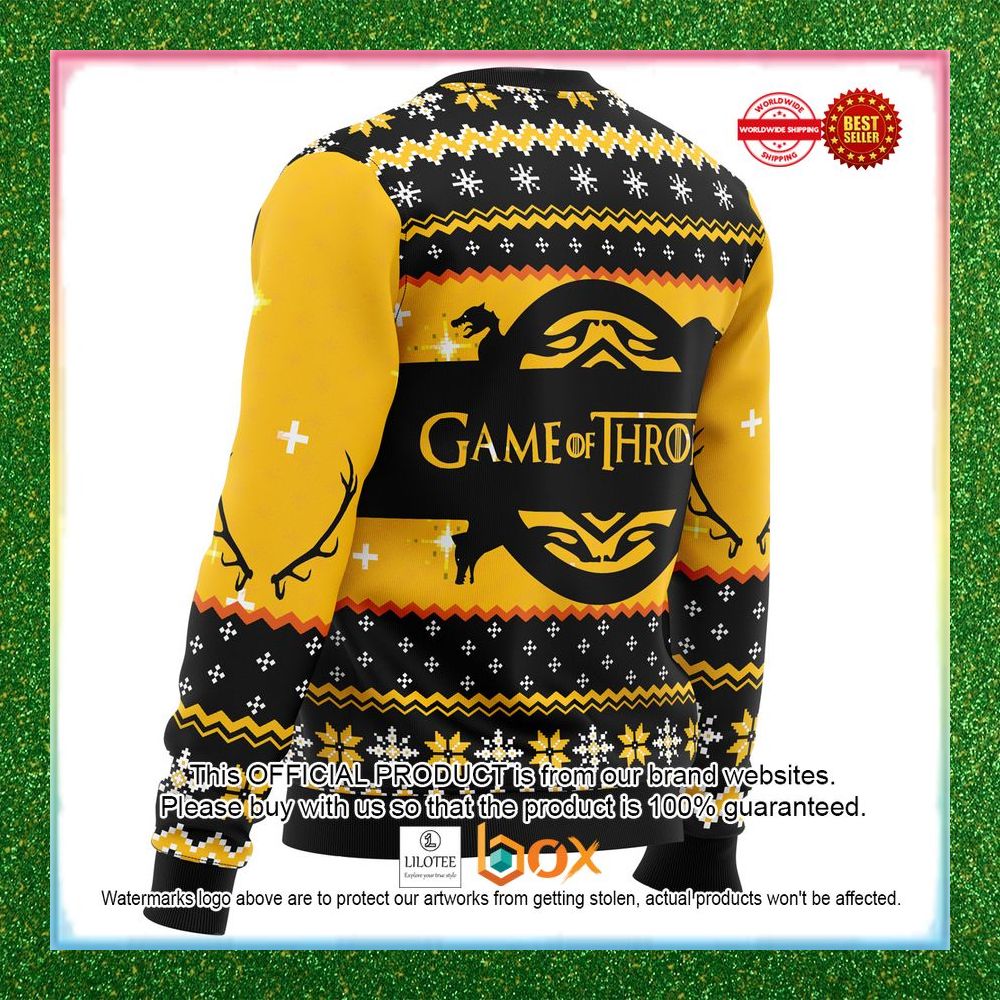 BEST Game of Thrones House Baratheon Christmas Sweater 15
