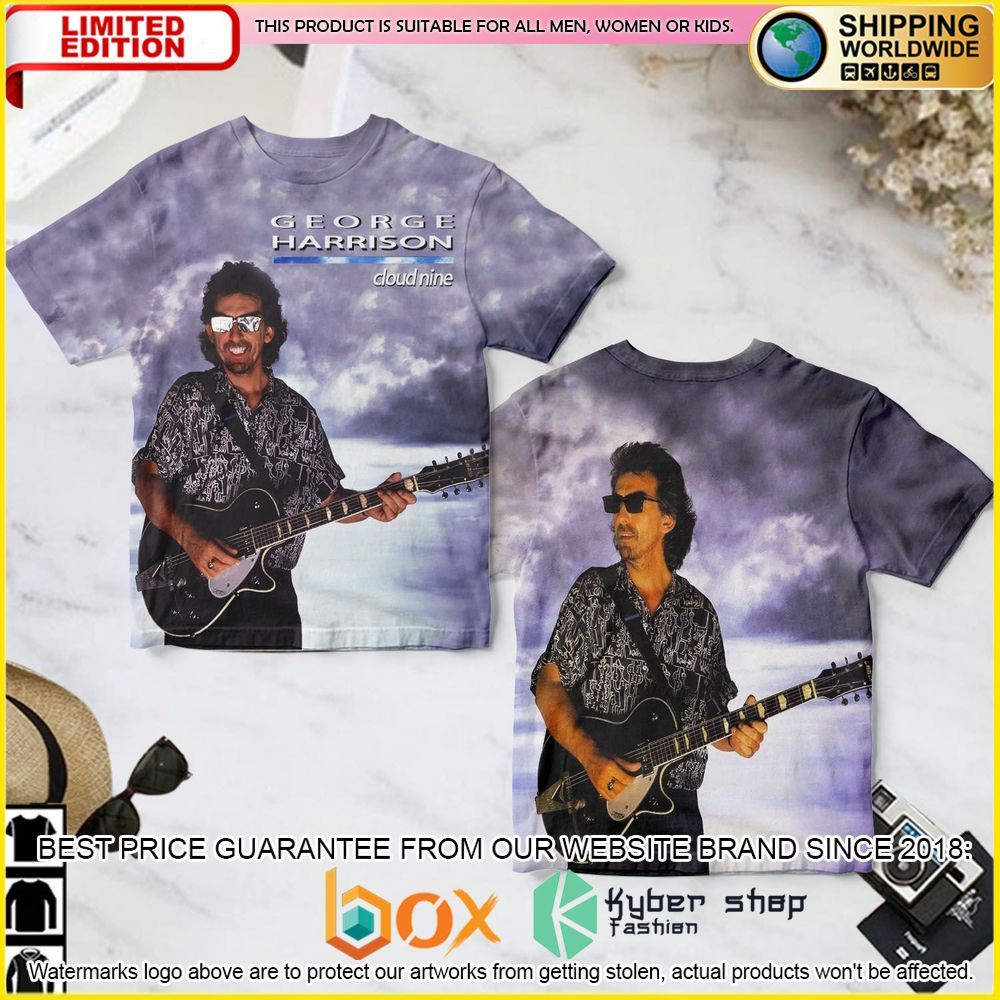 HOT George Harrison Cloud Nine 3D Shirt 9