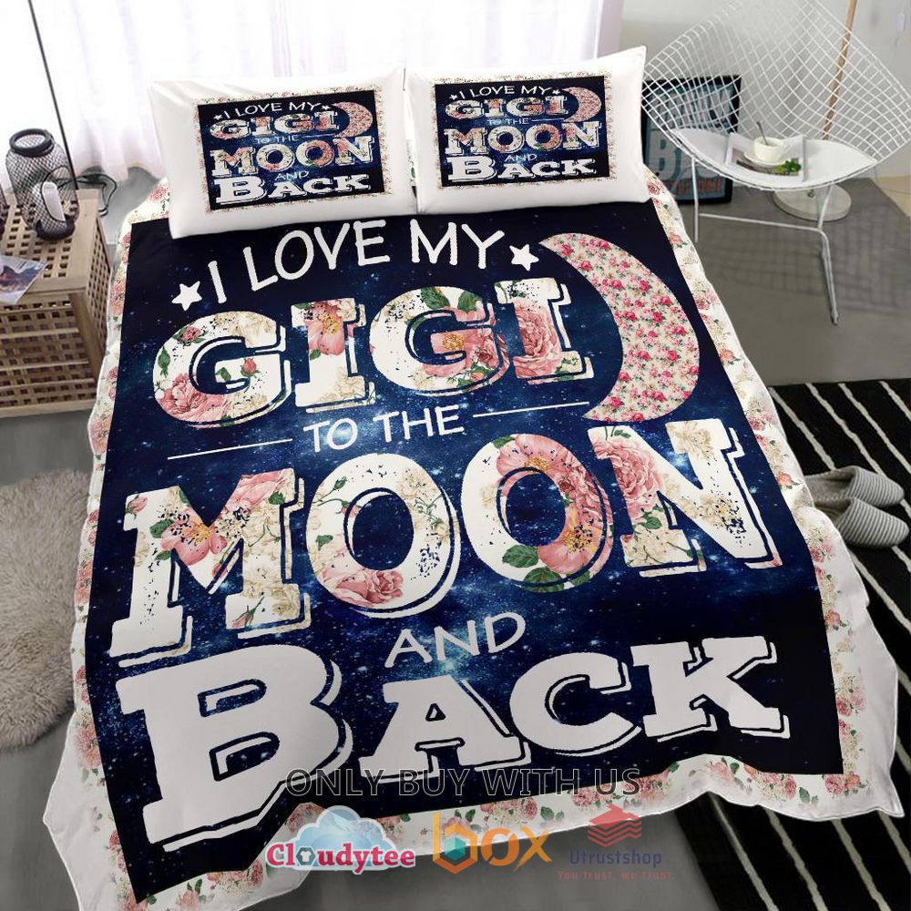 Gigi to the Moon and Back Bedding Set 7