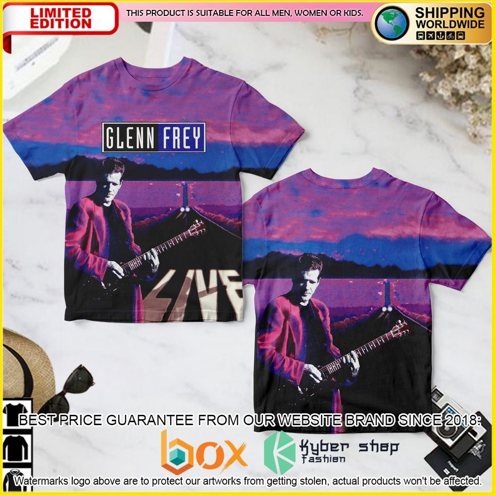 HOT Glenn Frey Live 3D Shirt 10