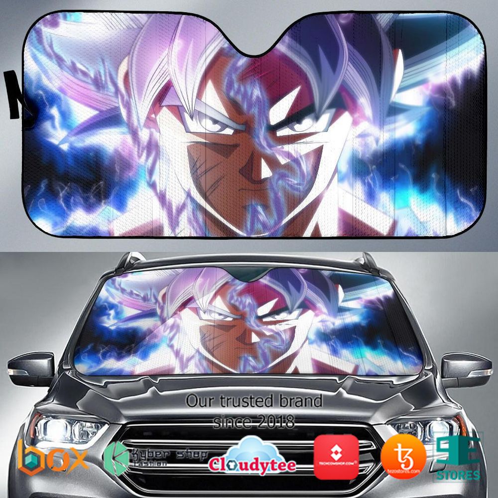 Goku Ultra Instinct Dragon Ball Super Anime Car Sunshade 1