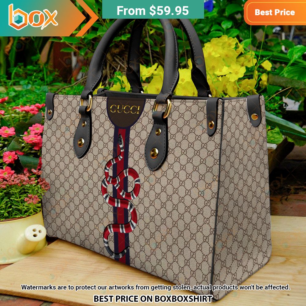 Gucci Snake Leather Handbag 1
