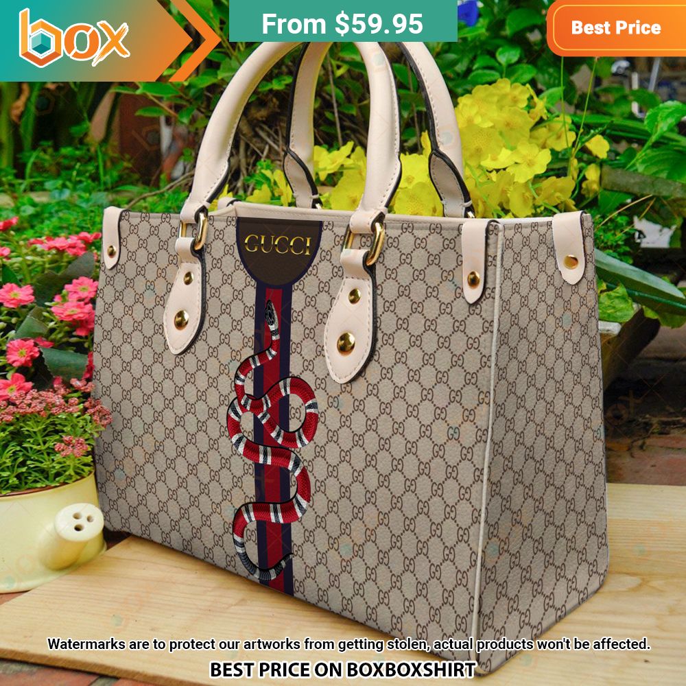 Gucci Snake Leather Handbag 3
