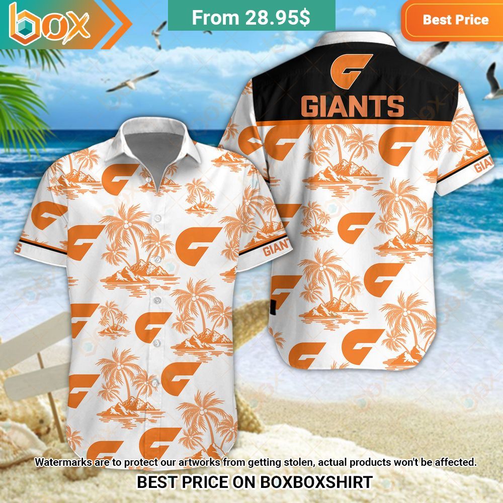 GWS Giants Hawaiian Shirt 7