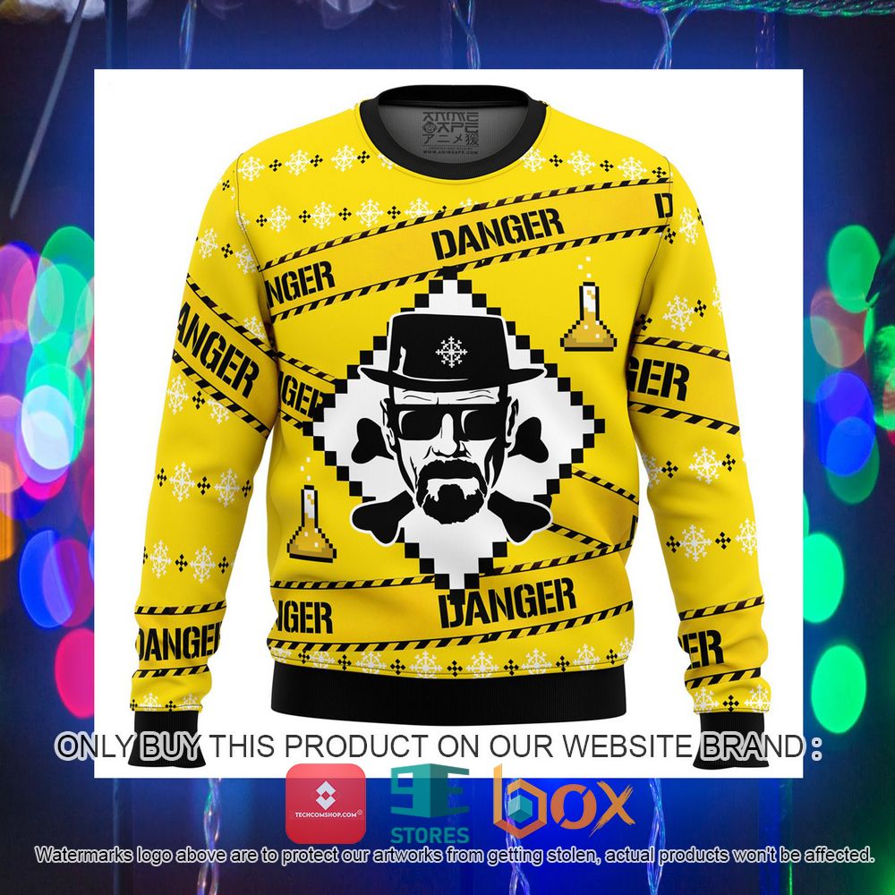 BEST Heisenberg Breaking Bad Danger Christmas Sweater, Sweatshirt 1