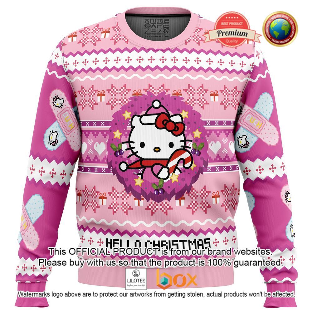 HOT Hello Christmas Hello Kitty Sweater 1