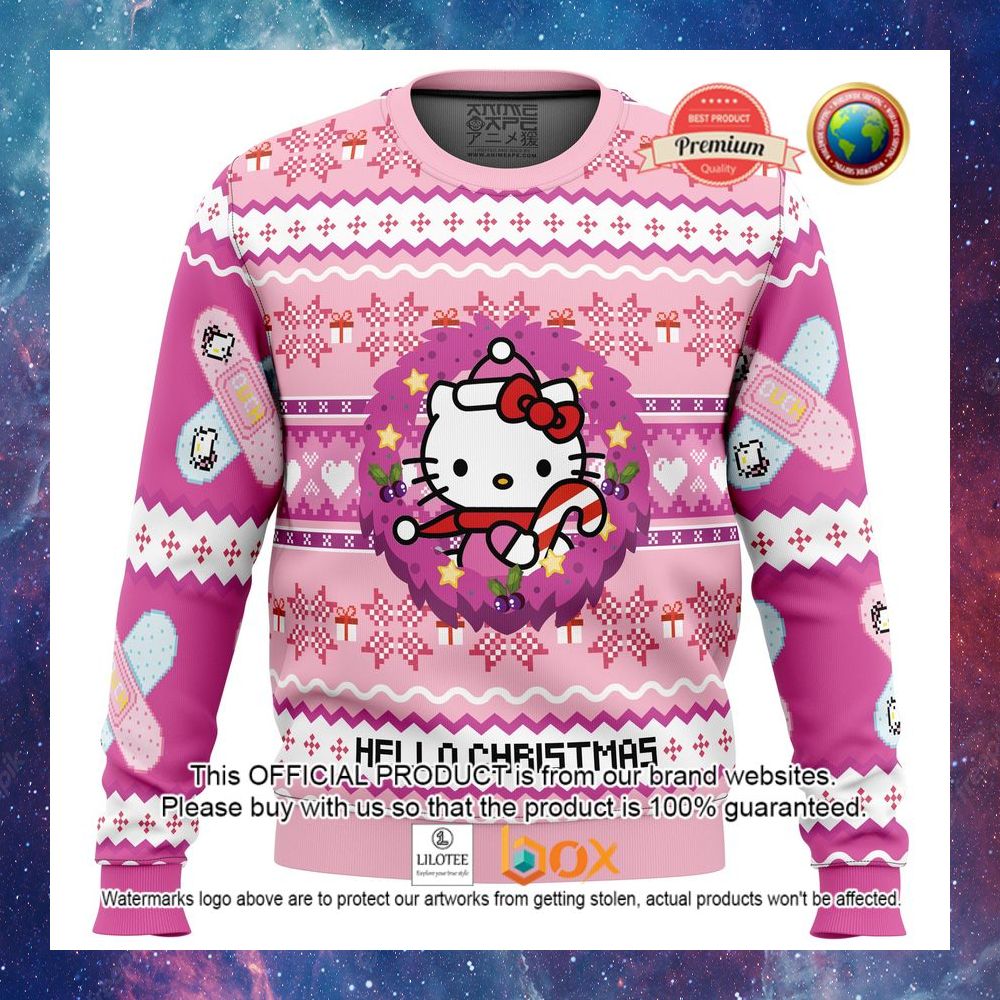 HOT Hello Christmas Hello Kitty Sweater 3