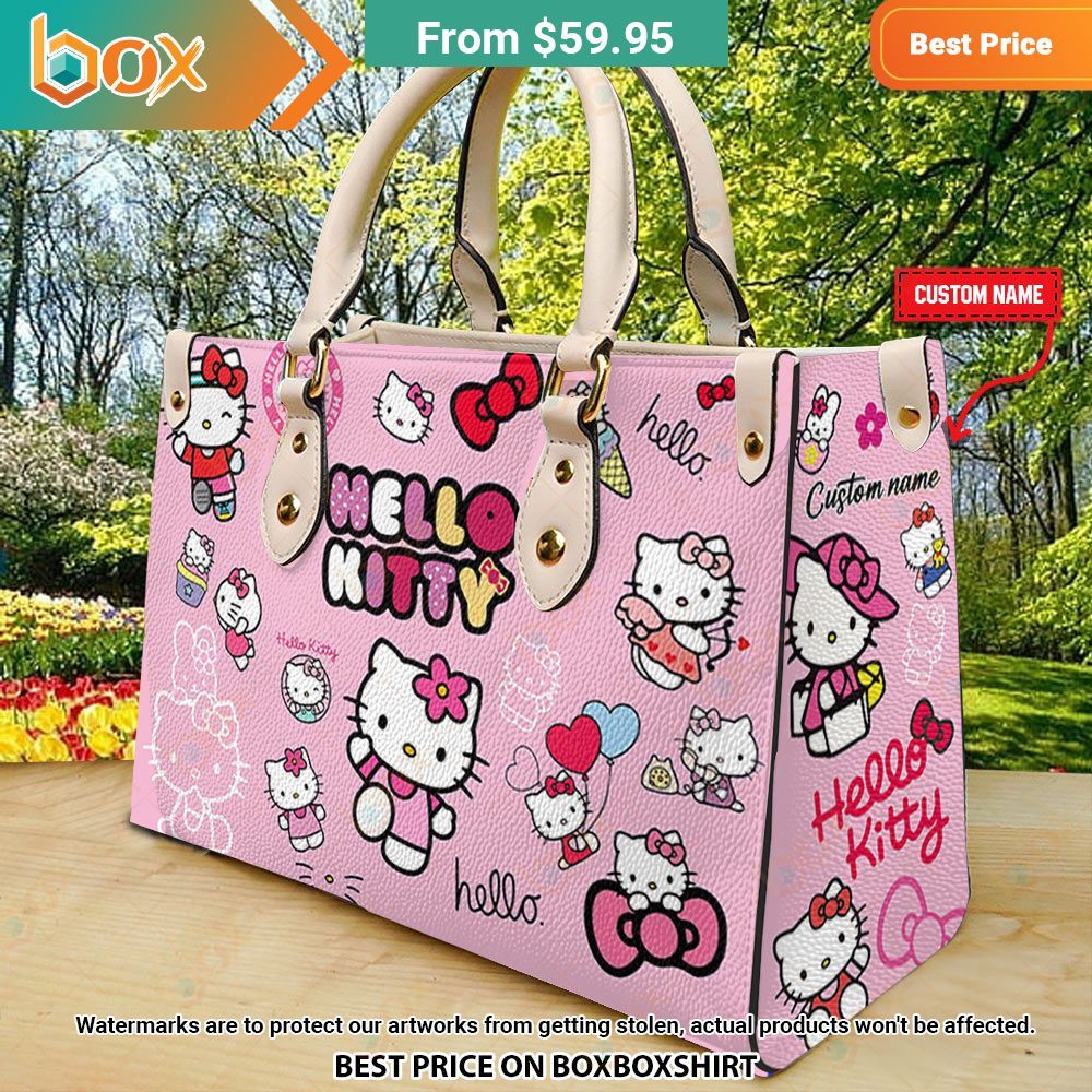 Hello Kitty Women Premium Leather Handbag 7