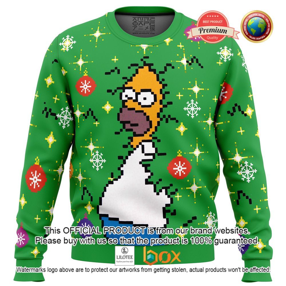 HOT Homer Bush Meme Homer Simpson The Simpsons Sweater 1