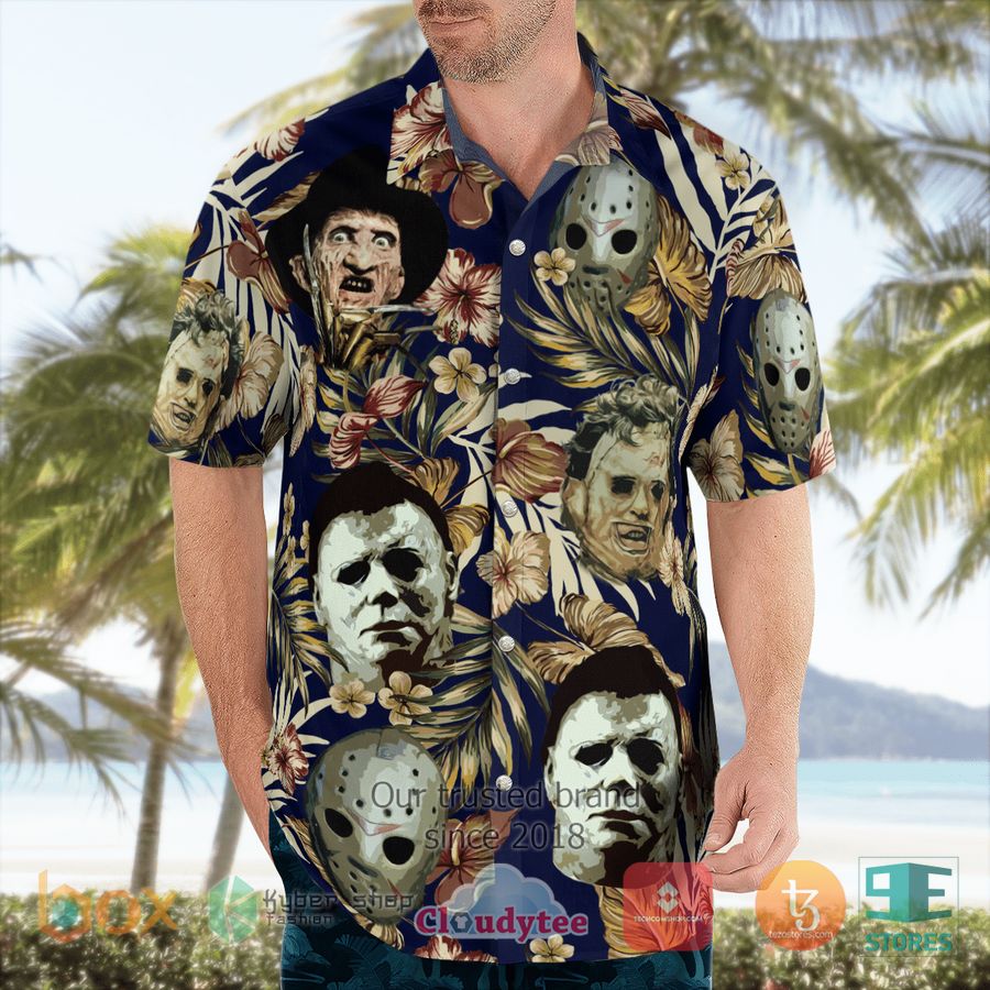 Horror Movies Halloween Hawaiian Shirt 3