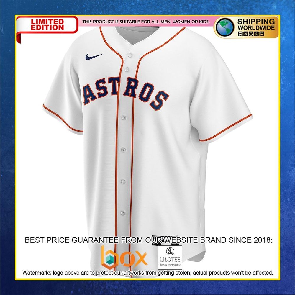 HOT Houston Astros White Baseball Jersey Shirt 5