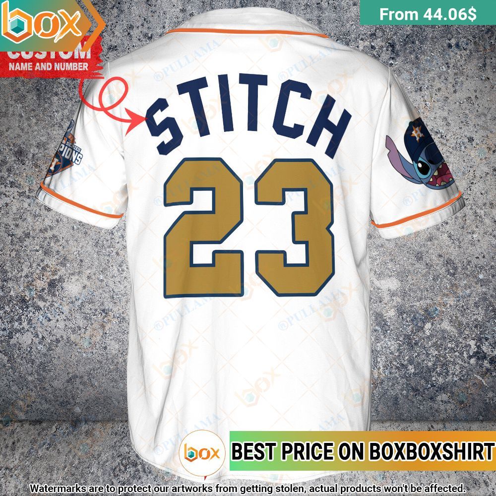 Houston Astros Stitch Personalized Baseball Jersey 10