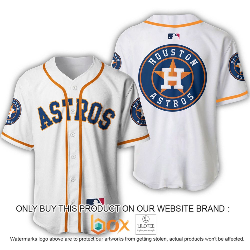 HOT Houston Astros White Baseball Jersey Shirt 21