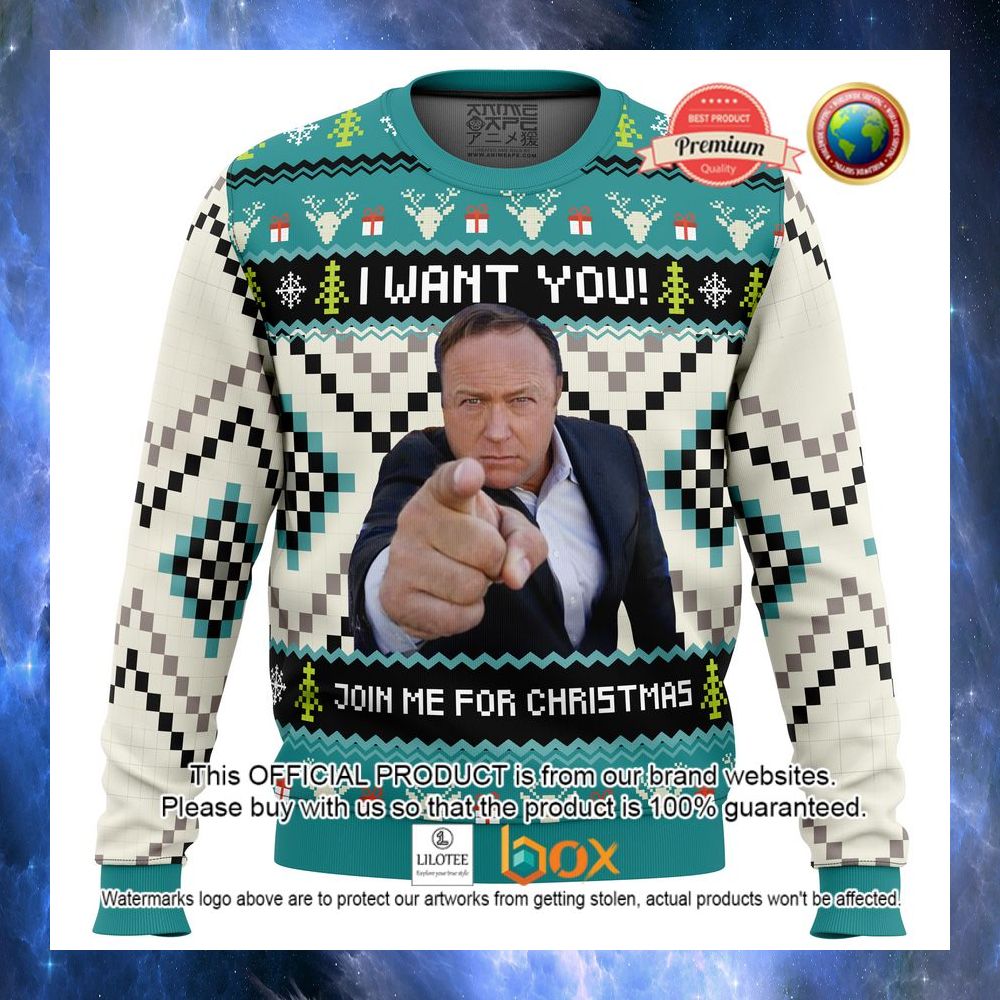 HOT I Want You, Alex Jones, for Sweater 5