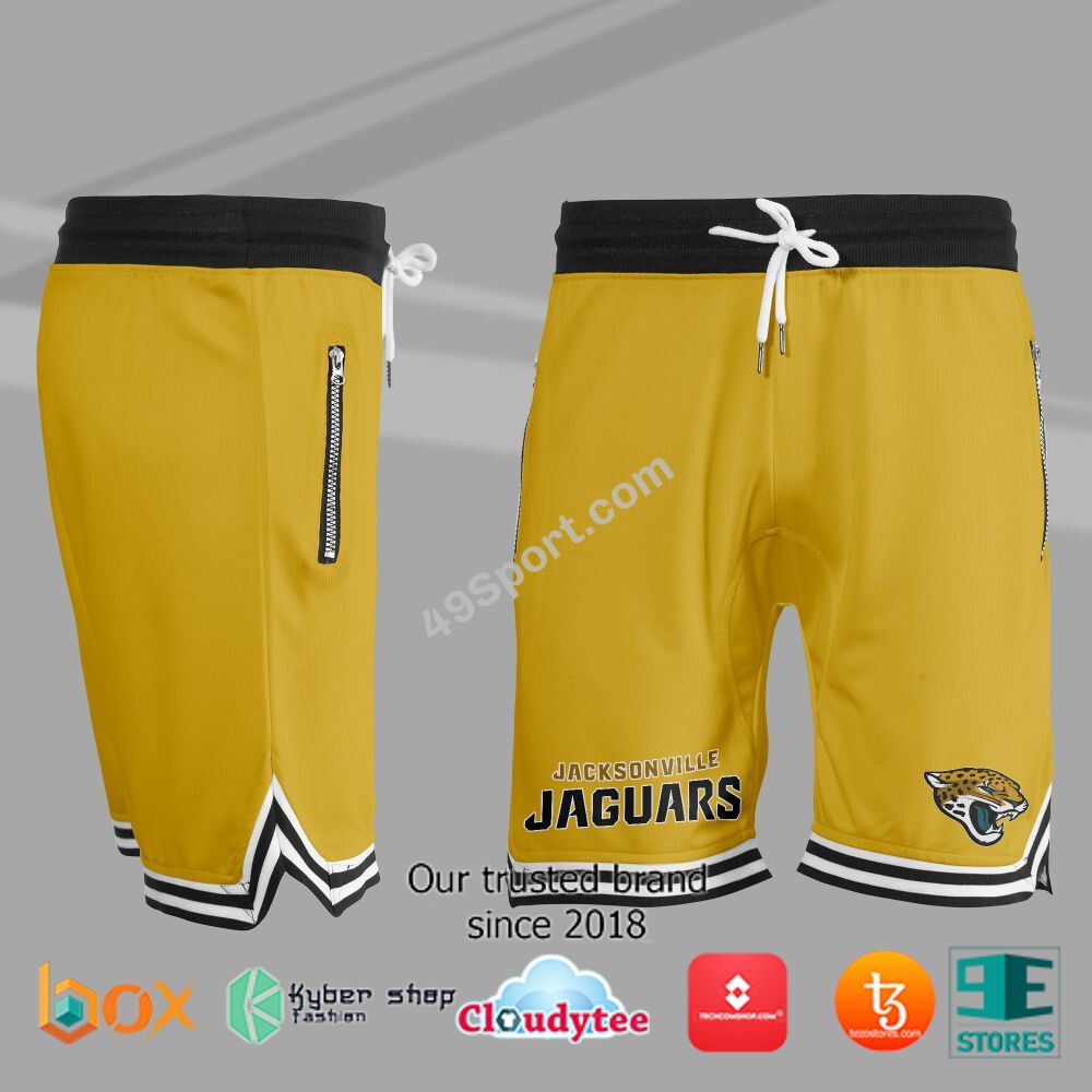 HOT Jacksonville Jaguars Basketball Shorts 2