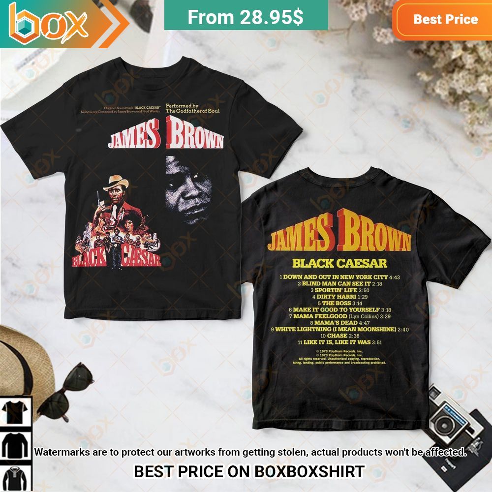 James Brown Black Caesar Album Cover Shirt 1