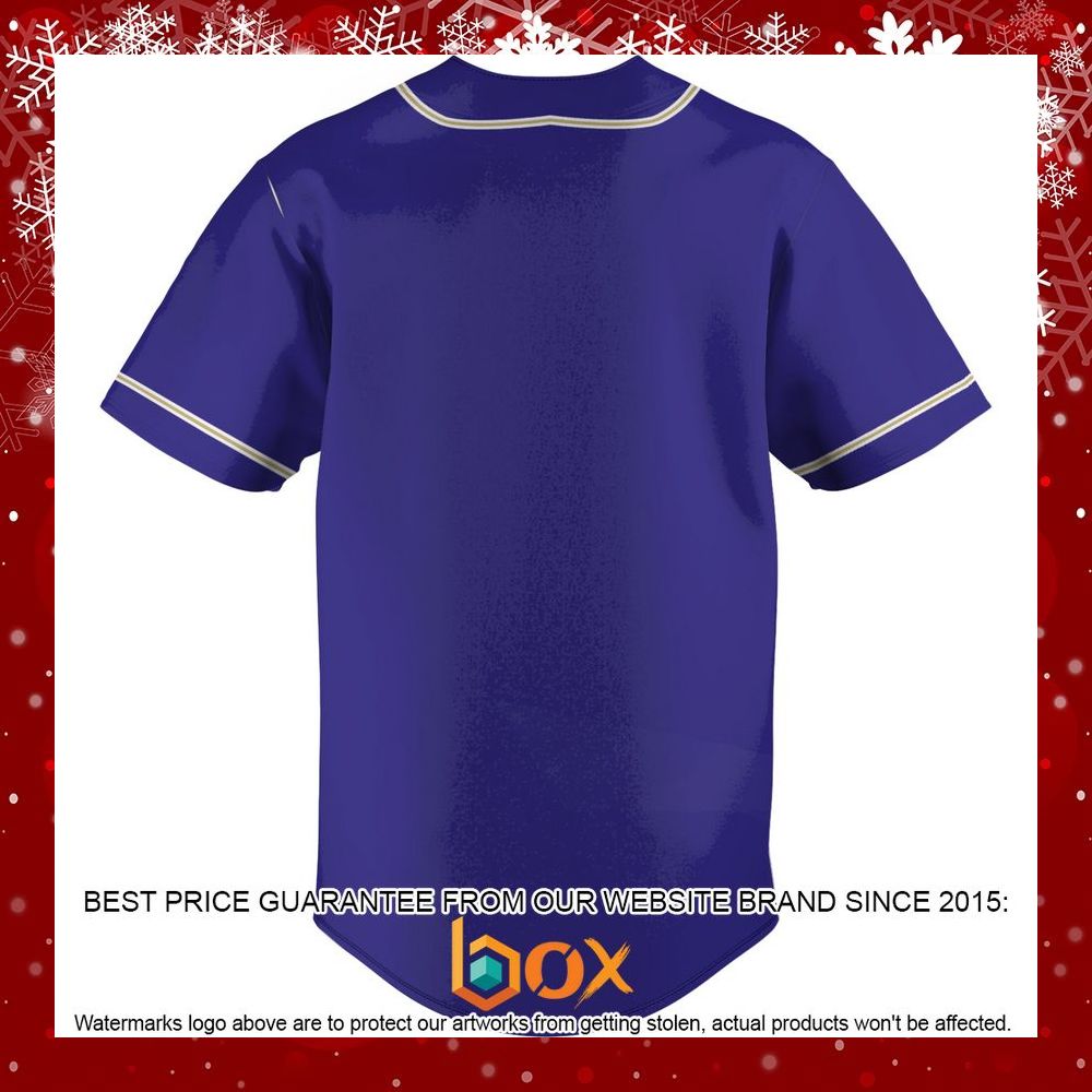 BEST James Madison Dukes Purple Baseball Jersey 3