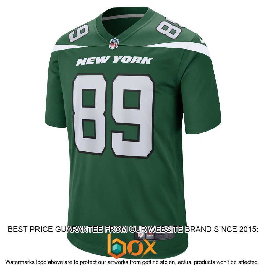 NEW Jeremy Ruckert New York Jets Gotham Green Football Jersey 2