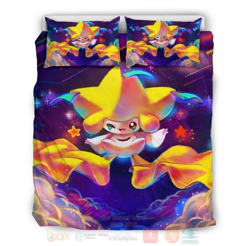 Jirachi Pokemon Bedding Set 3