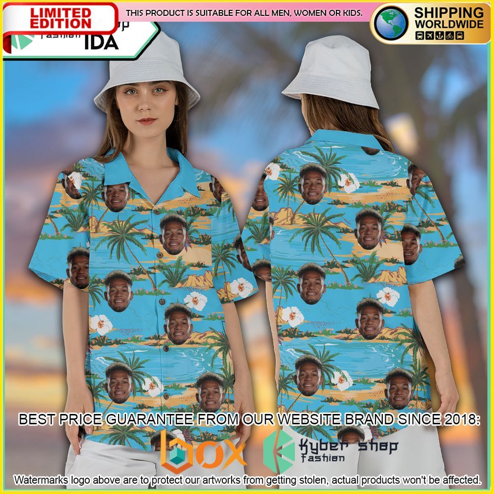 NEW Joelinton Newcastle United 3D Hawaiian Shirt, Short 7