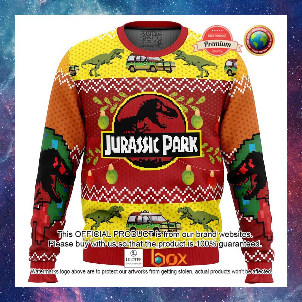 HOT Jurassic Park Car Sweater 3