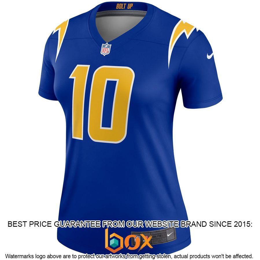 NEW Justin Herbert Los Angeles Chargers Women's Legend Royal Football Jersey 11