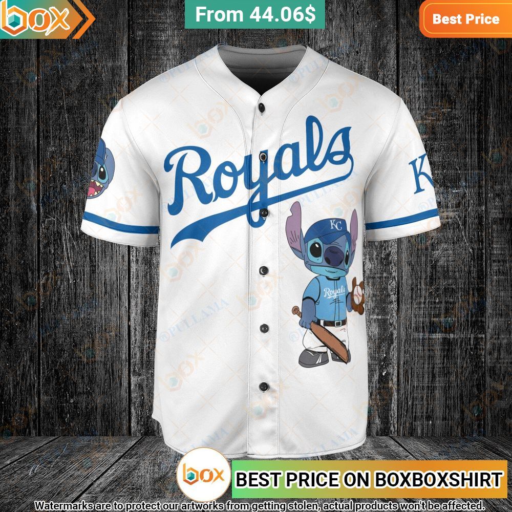 Kansas City Royals Team Stitch Custom Baseball Jersey 9