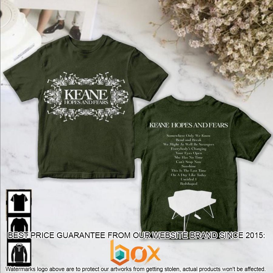 BEST Keane Hopes And Fears Hoodie, Shirt 1
