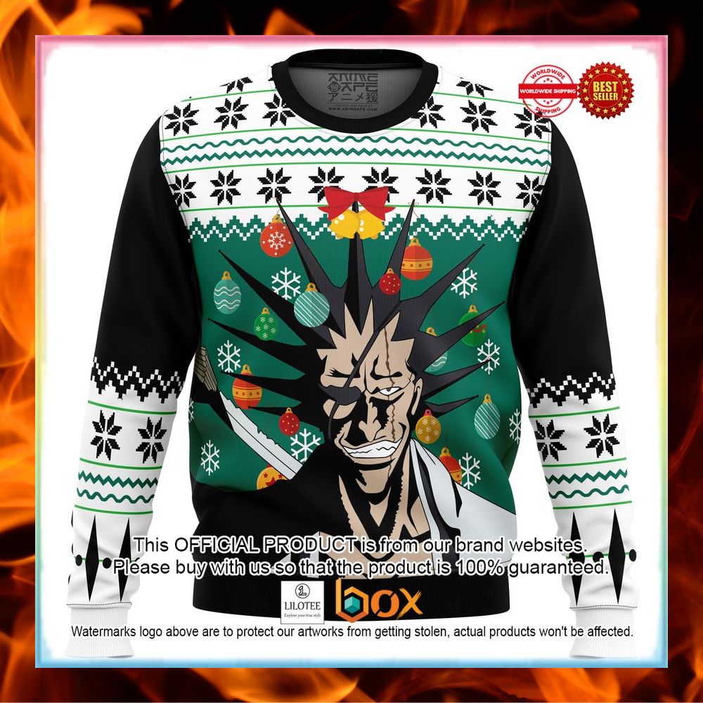 BEST Kenpachi Zaraki Bleach Christmas Sweater 4