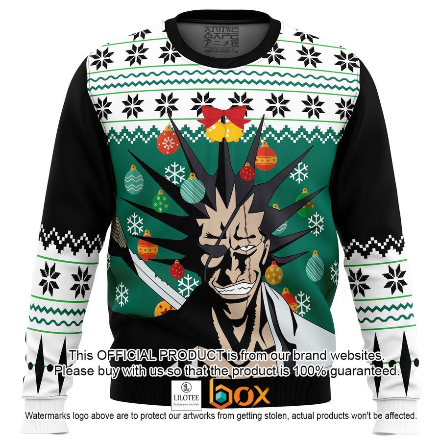 BEST Kenpachi Zaraki Bleach Christmas Sweater 1