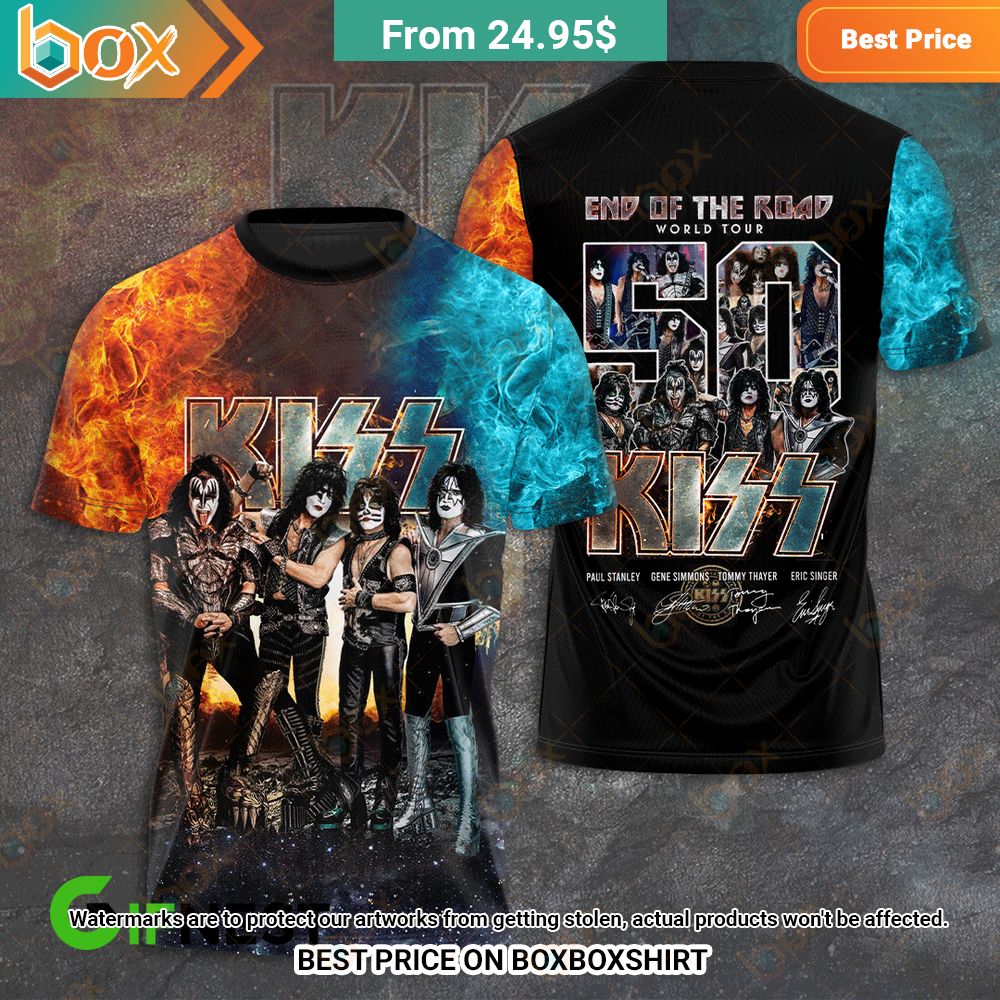 Kiss Band End of the Road Tour World Tour Shirt Hoodie 1