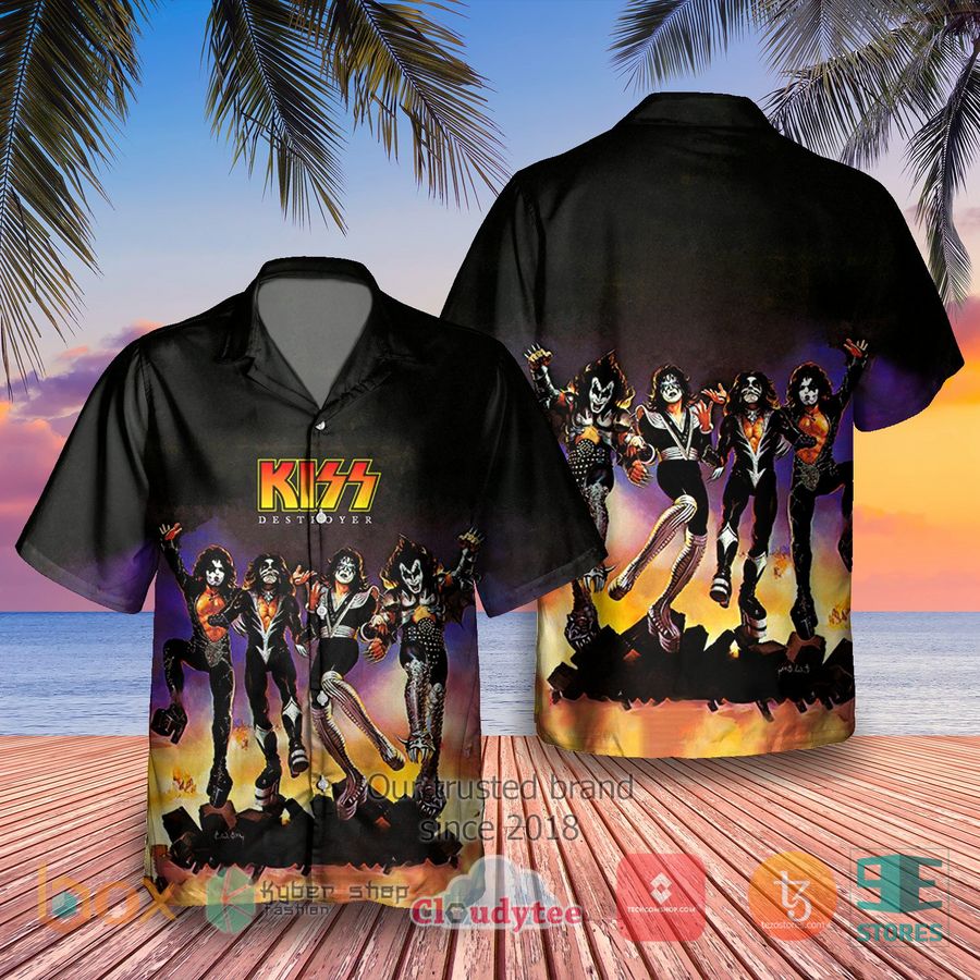 Kiss Destroyer Album Hawaiian Shirt 1