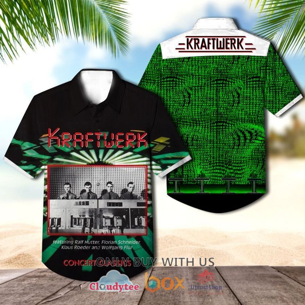 Kraftwerk Concert classics Albums Hawaiian Shirt 1