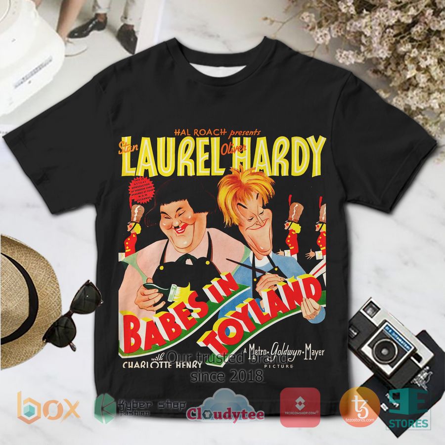 Laurel and Hardy Babes in Toyland 3D Shirt 1