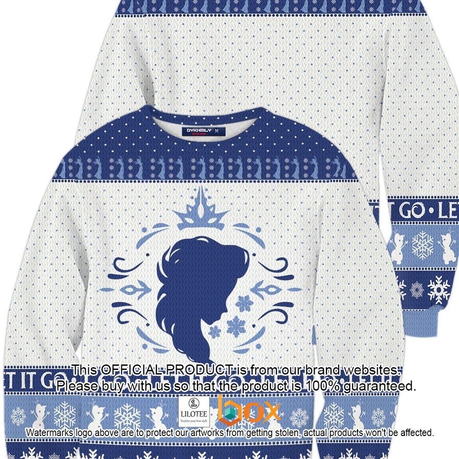 BEST Let It Go Elsa Ugly Sweater 1