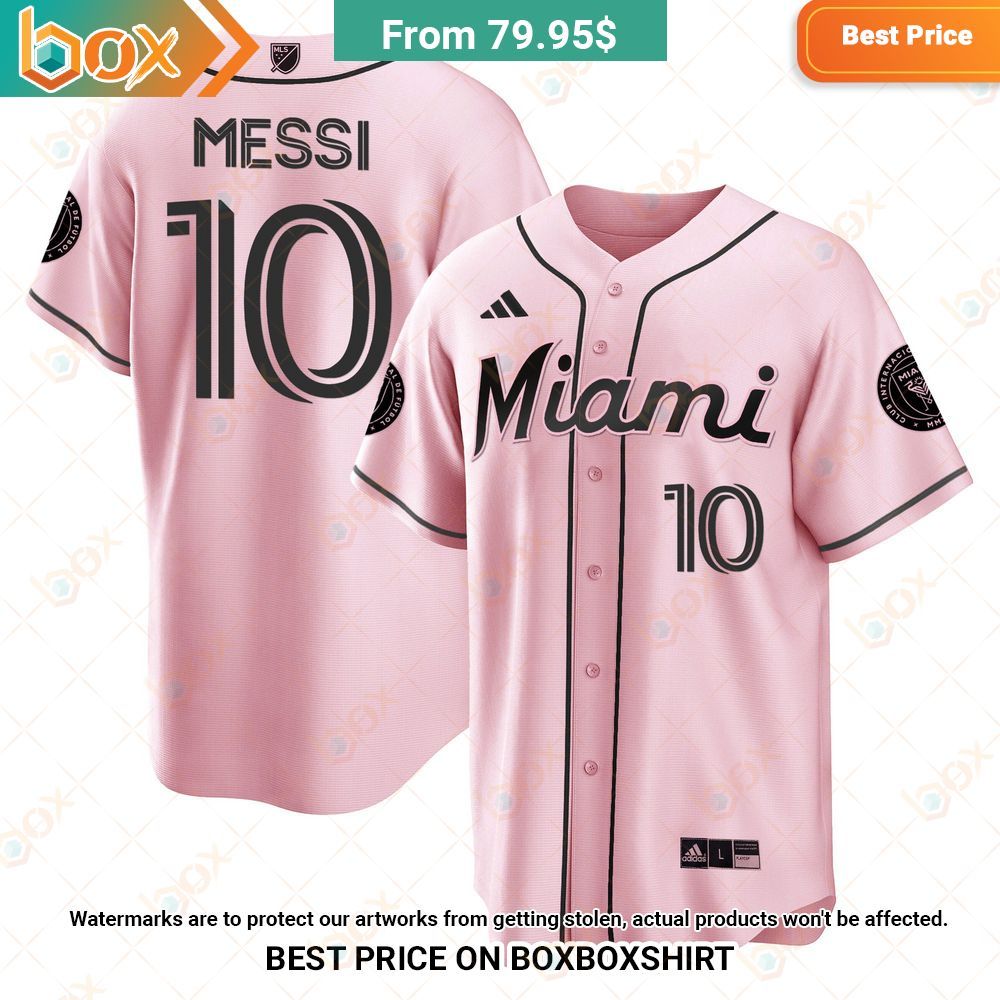 Lionel Messi Inter Miami Baseball Jersey 6