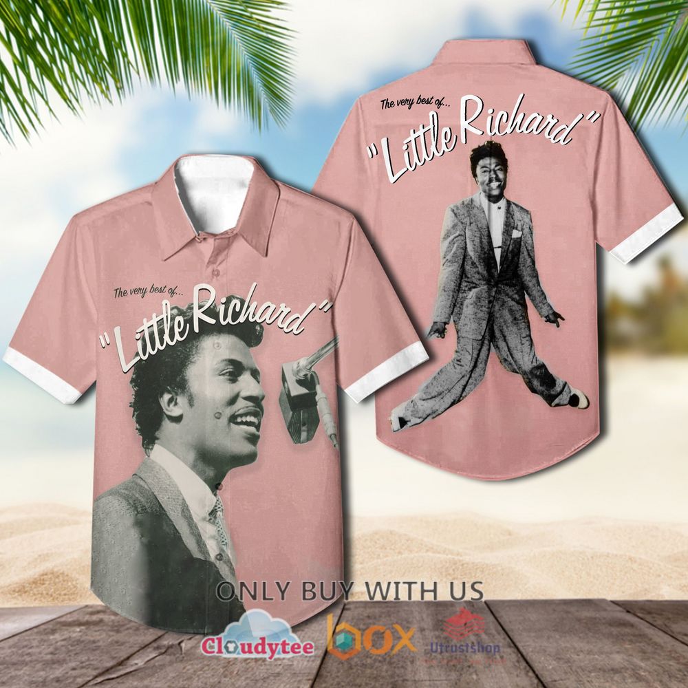Little Richard The Very Best Albums Hawaiian Shirt 1