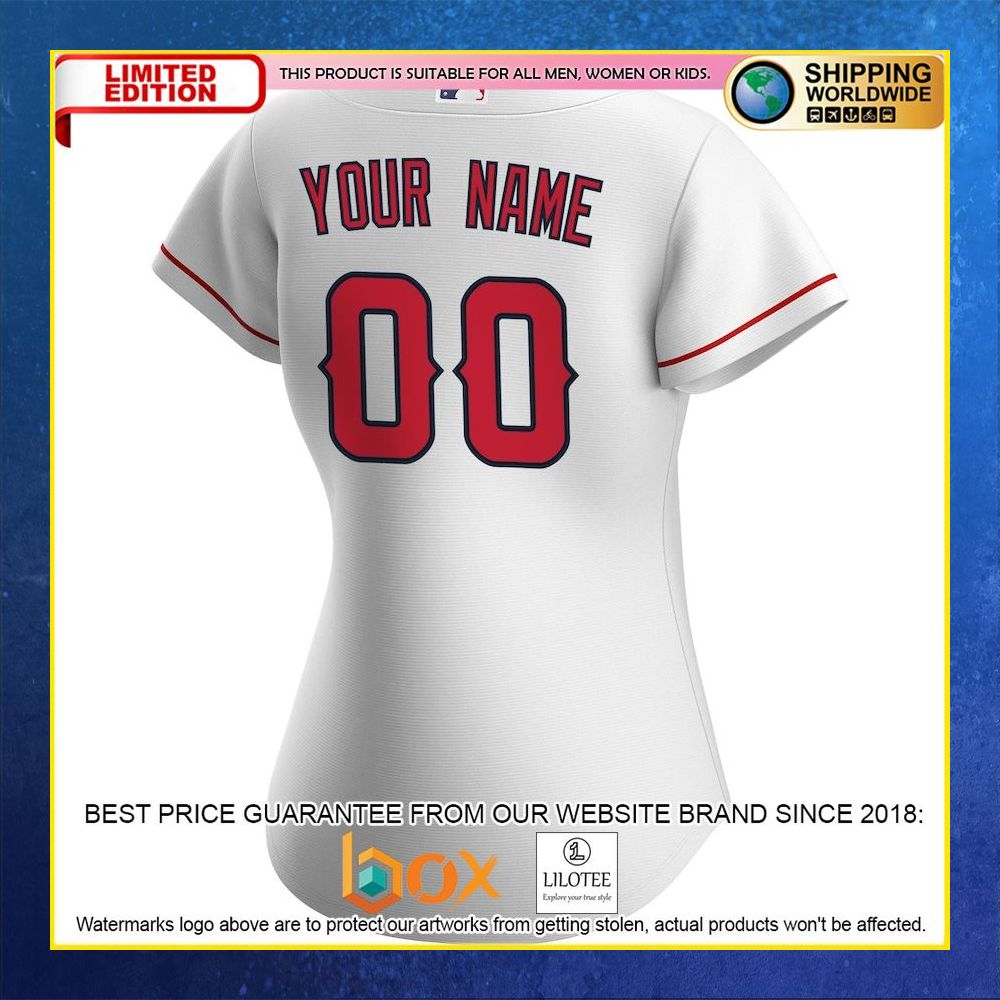 HOT Los Angeles Angels Women's Custom Name Number White Baseball Jersey Shirt 6