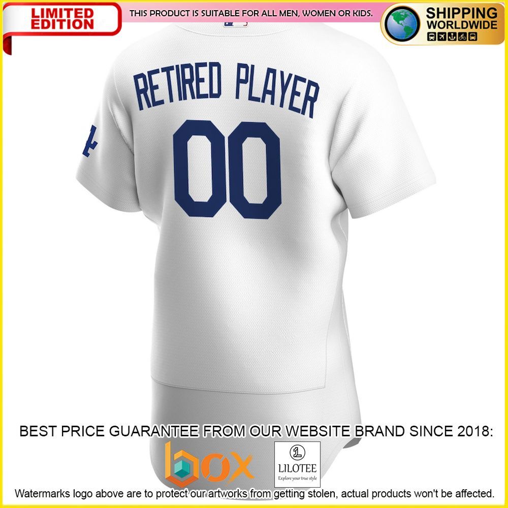 HOT Los Angeles Dodgers White Baseball Jersey Shirt 3